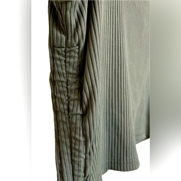 SHEIN EZwear Solid Drawstring Crop Tank Top - Picture 2 of 5